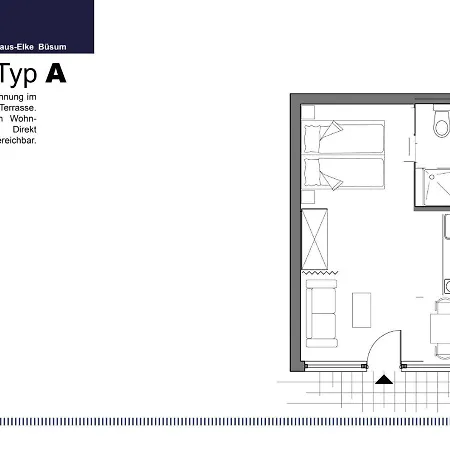 Mit Terrasse A 08 Apartment *